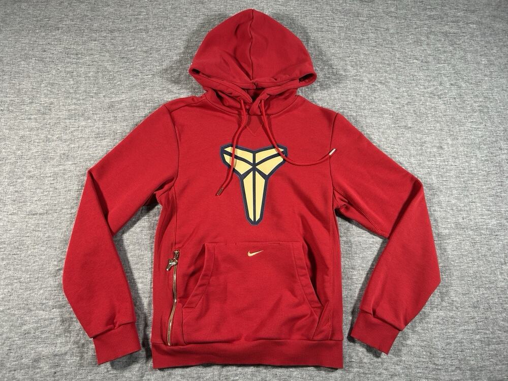 Nike Kobe Bryant Mamba Dri-FIT Hoodie Mens XS Red Basketball Pullover Sweatshirt